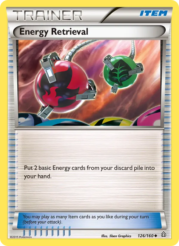 Energy Retrieval from xy5