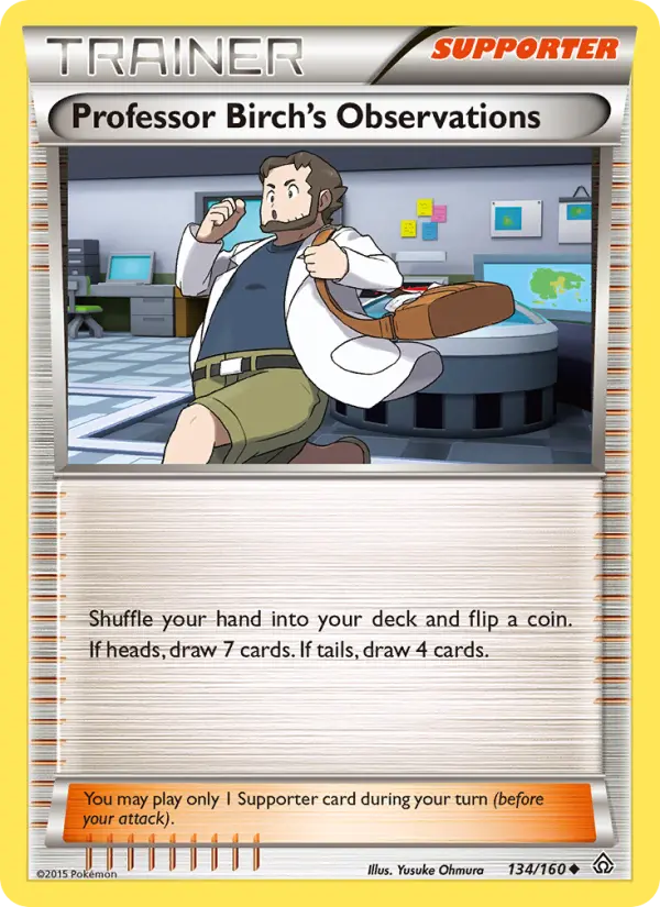 Professor Birch's Observations from xy5