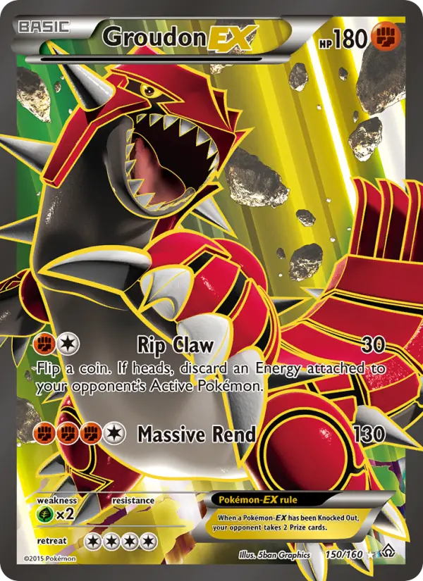 Groudon EX from xy5
