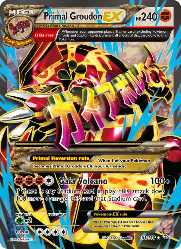 Primal Groudon EX from xy5