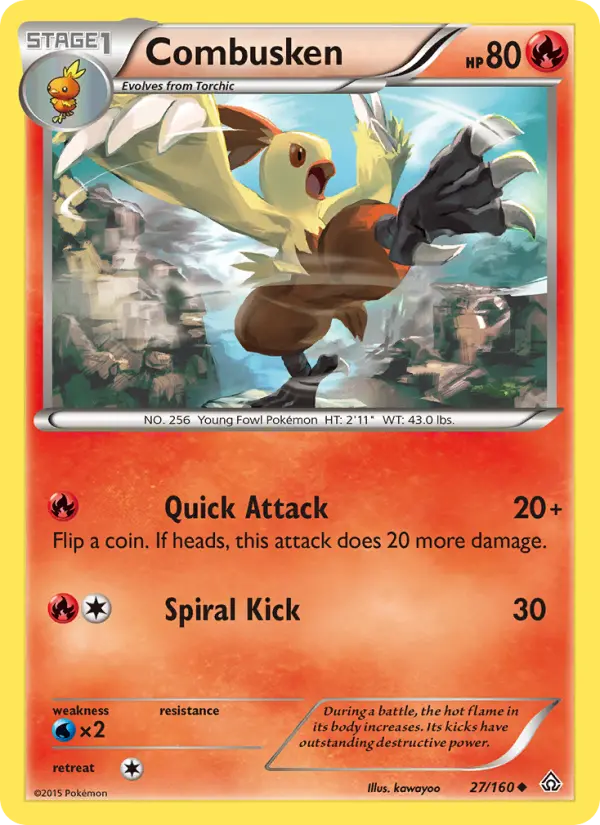 Combusken from xy5
