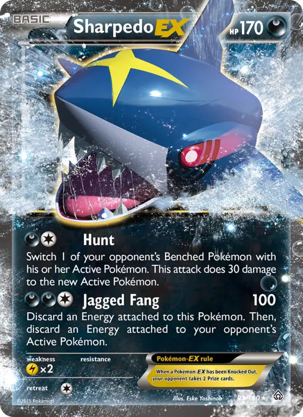 Sharpedo EX from xy5