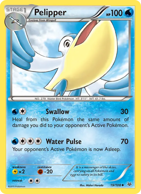 Pelipper from xy6