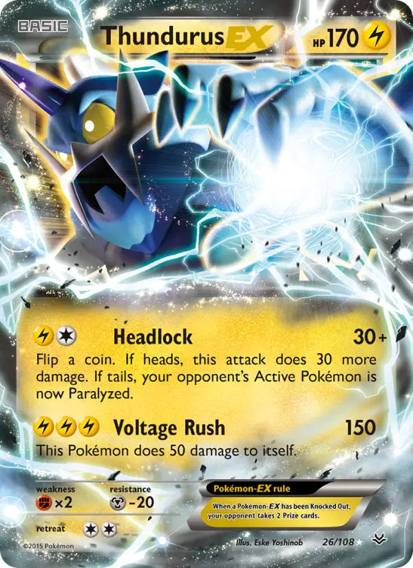 Thundurus EX from xy6