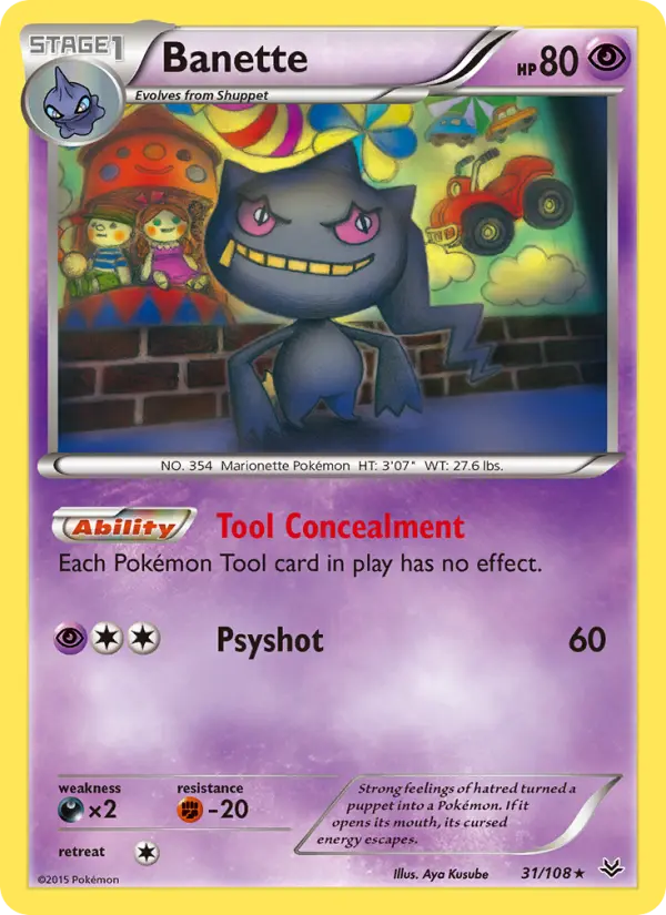 Banette from xy6
