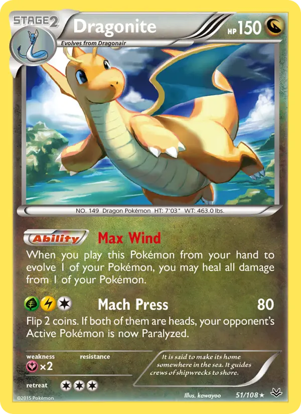 Dragonite from xy6