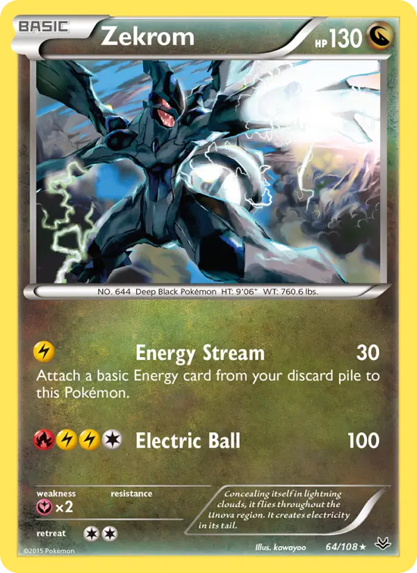 Zekrom from xy6