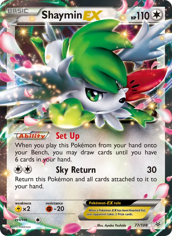 Shaymin EX from xy6