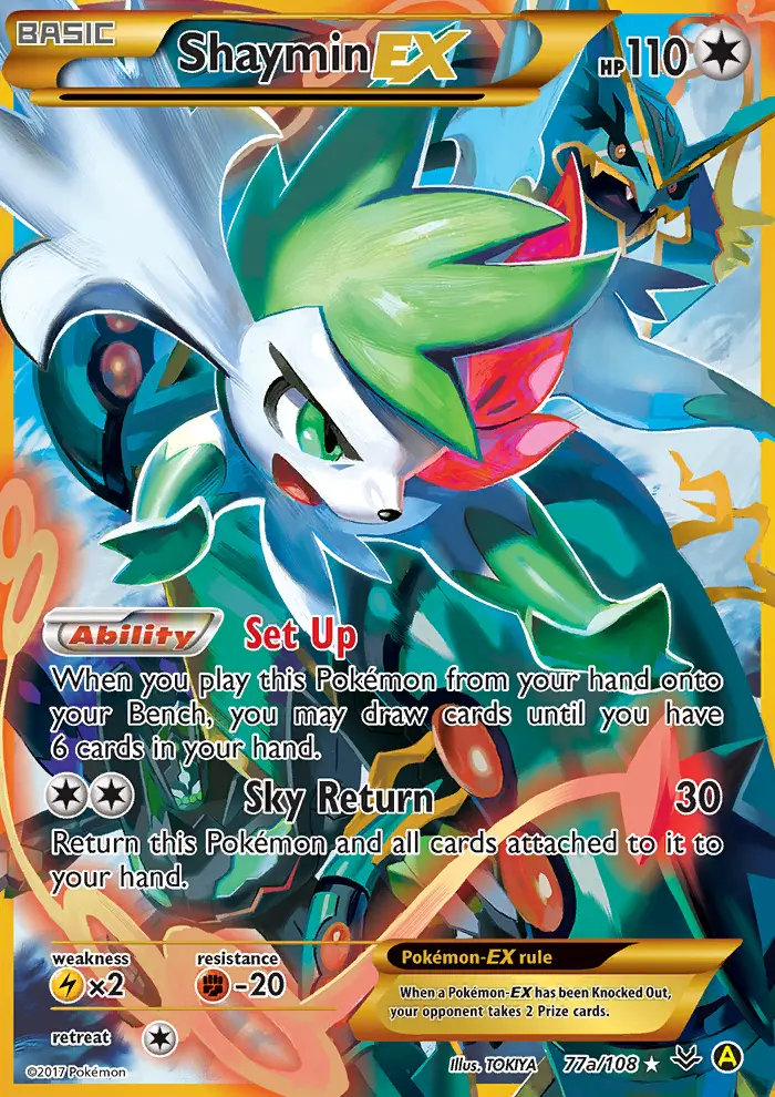 Shaymin EX from xy6