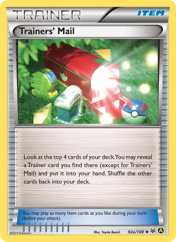 Trainers' Mail from xy6
