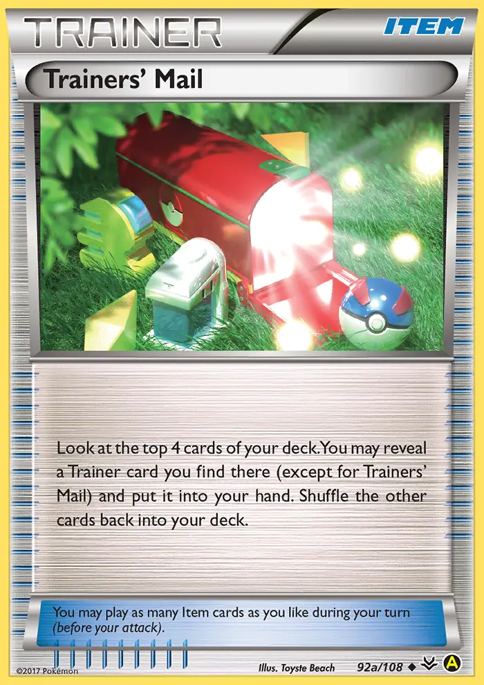 Trainers' Mail from xy6