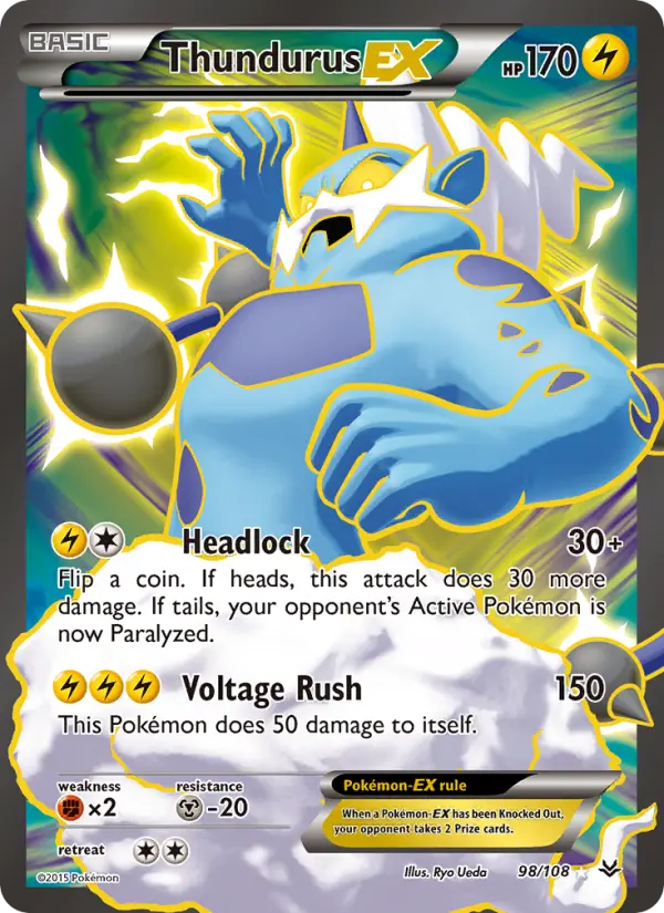 Thundurus EX from xy6