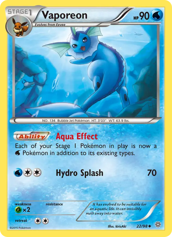 Vaporeon from xy7
