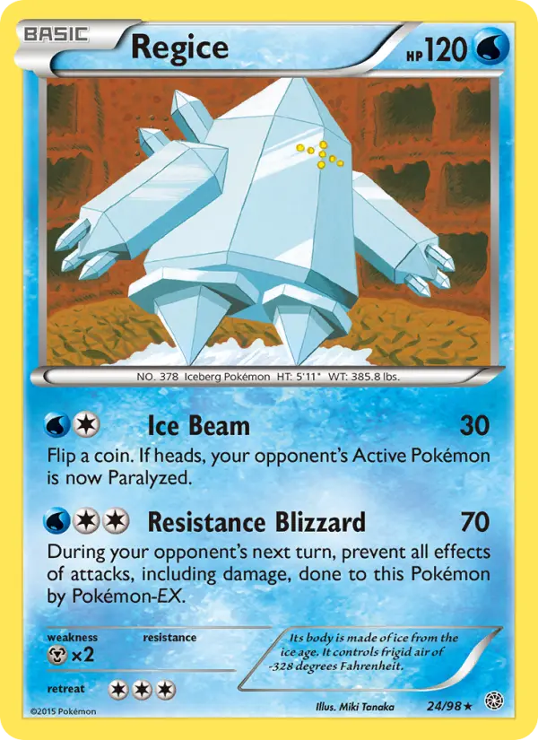 Regice from xy7