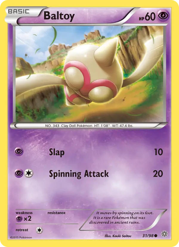 Baltoy from xy7