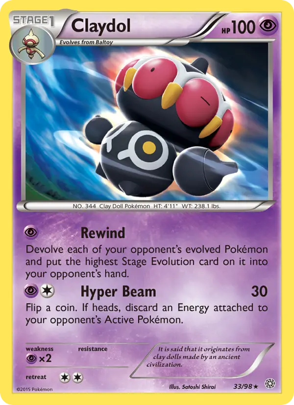 Claydol from xy7