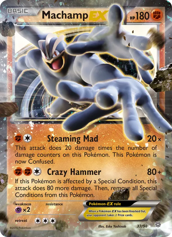 Machamp EX from xy7