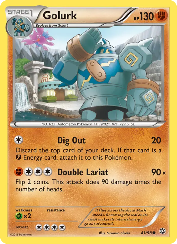 Golurk from xy7