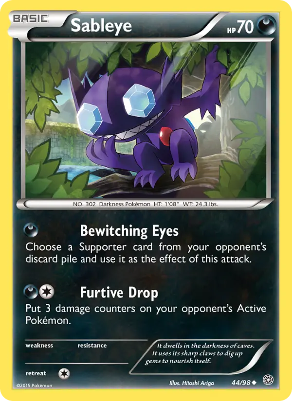 Sableye from xy7