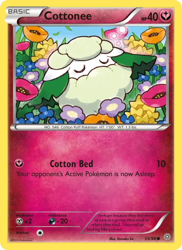 Cottonee from xy7