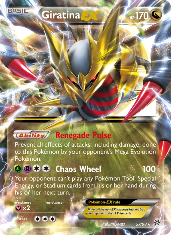 Giratina EX from xy7