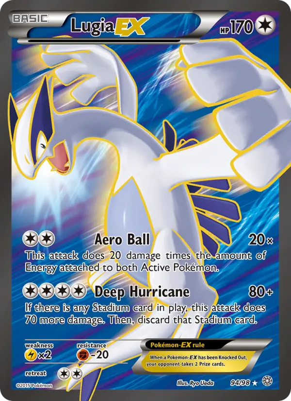 Lugia EX from xy7