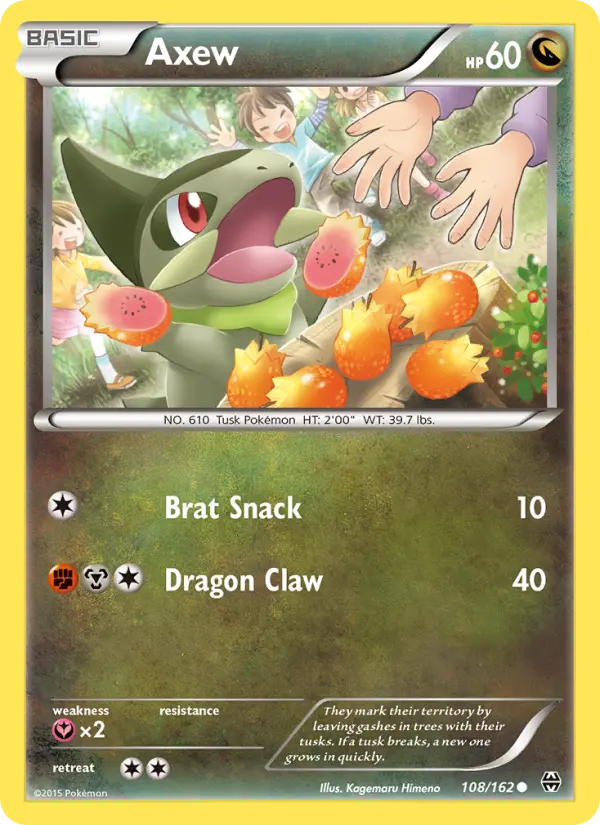 Axew from xy8