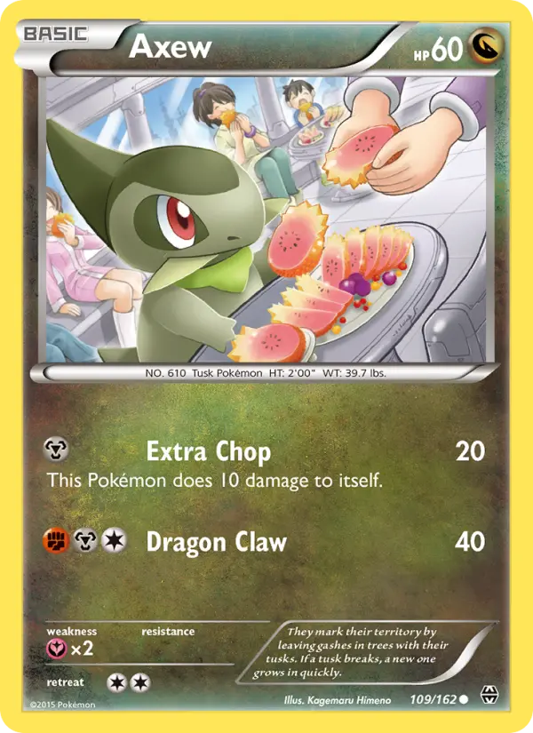 Axew from xy8