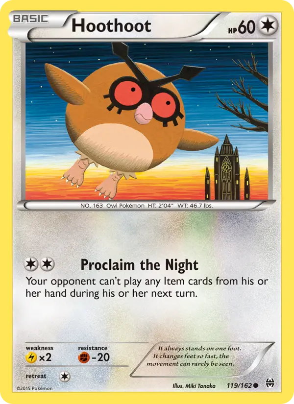 Hoothoot from xy8