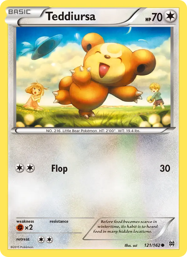Teddiursa from xy8