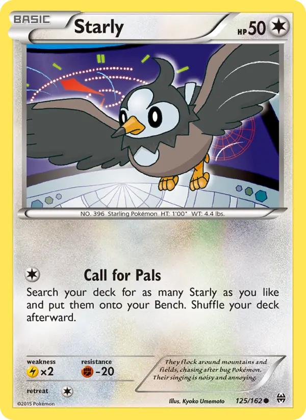 Starly from xy8