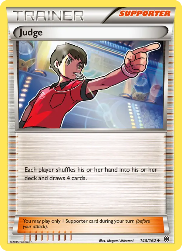 Judge Pokemon card from BREAKthrough