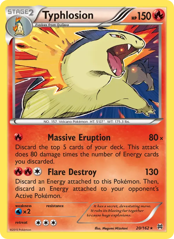 Typhlosion from xy8
