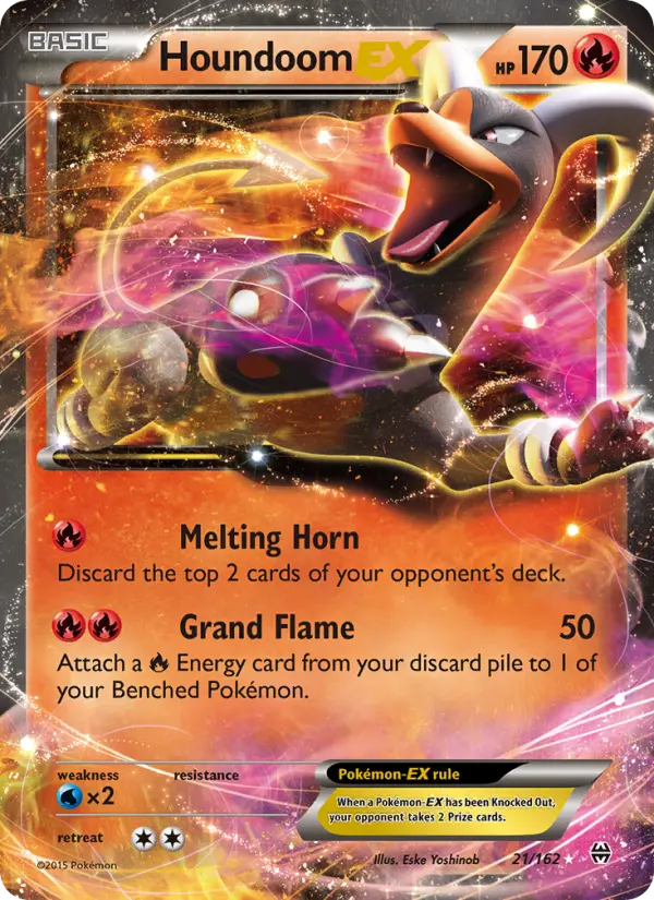 Houndoom EX from xy8