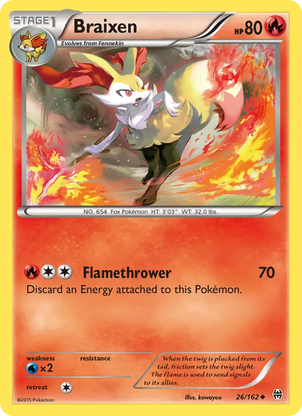 Braixen from xy8