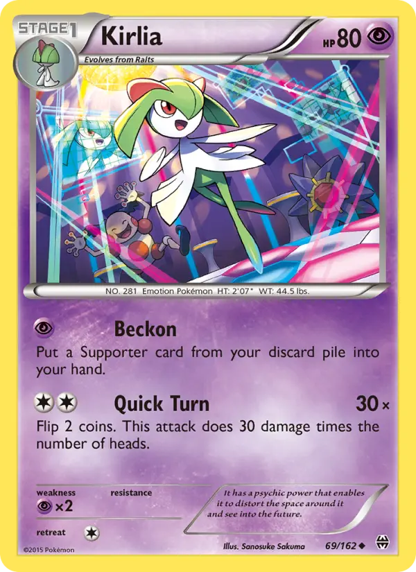 Kirlia from xy8