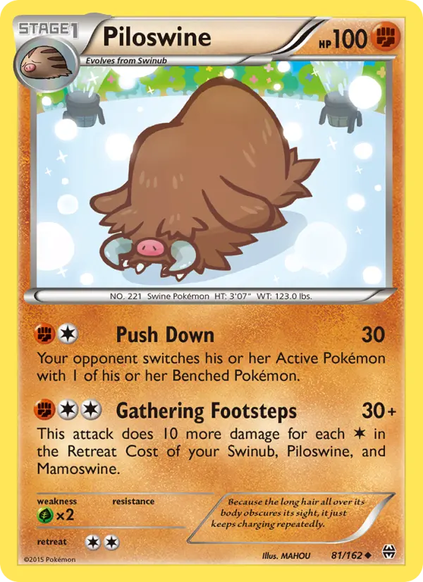 Piloswine from xy8