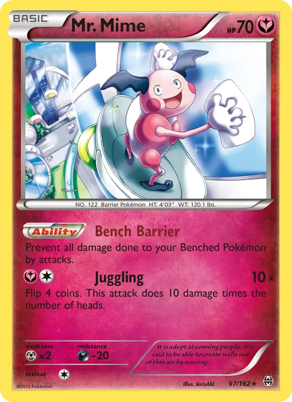 Mr. Mime from xy8