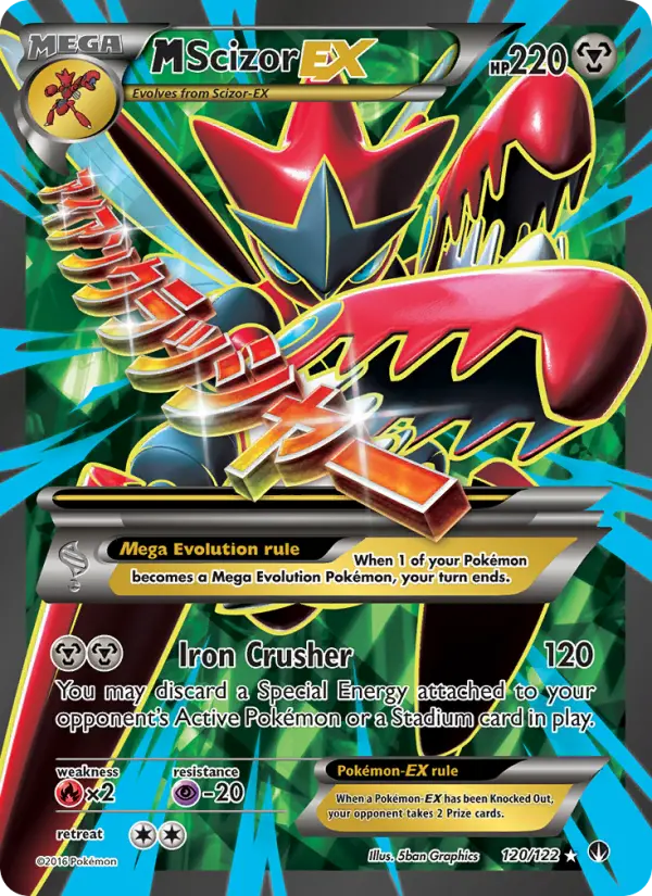 M Scizor EX from xy9