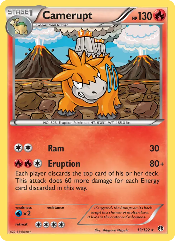 Camerupt from xy9