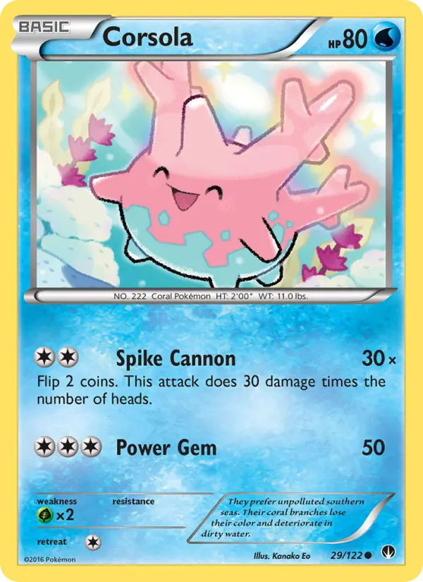 Corsola from xy9