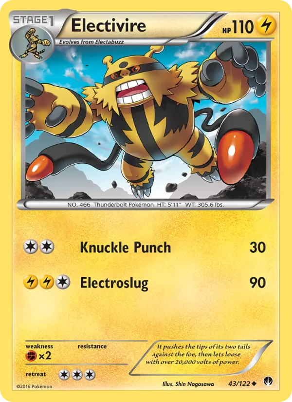 Electivire from xy9
