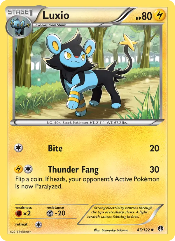 Luxio from xy9