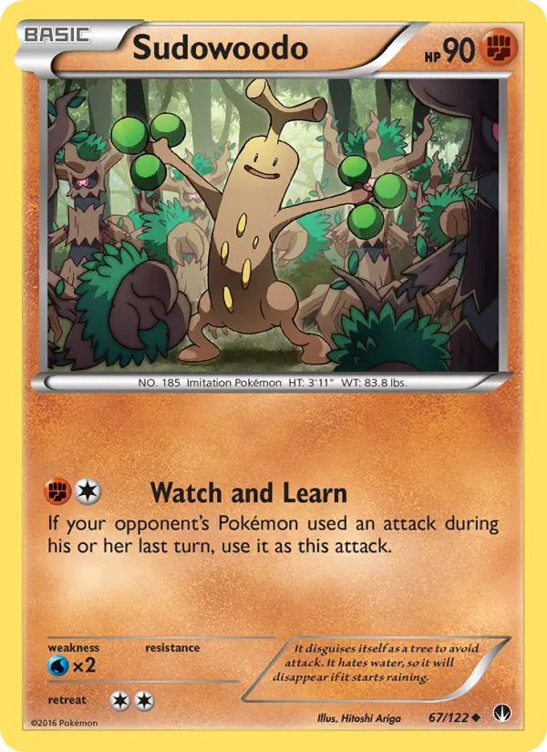 Sudowoodo from xy9