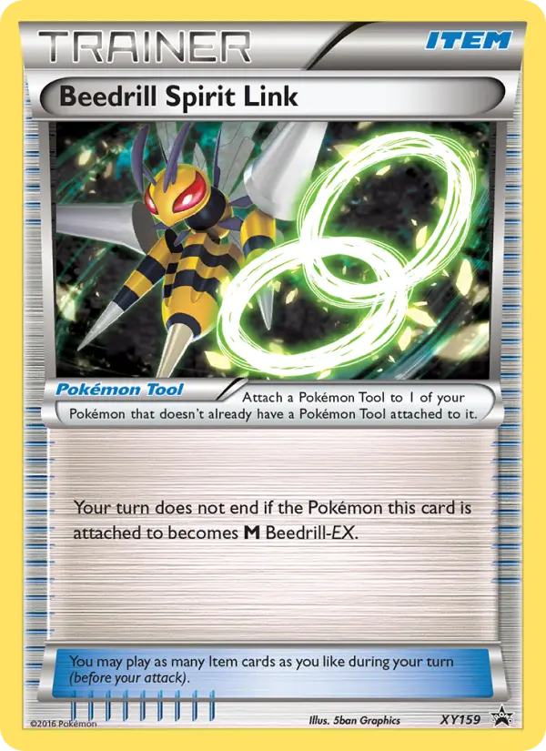 Beedrill Spirit Link Pokemon card from XY Black Star Promos