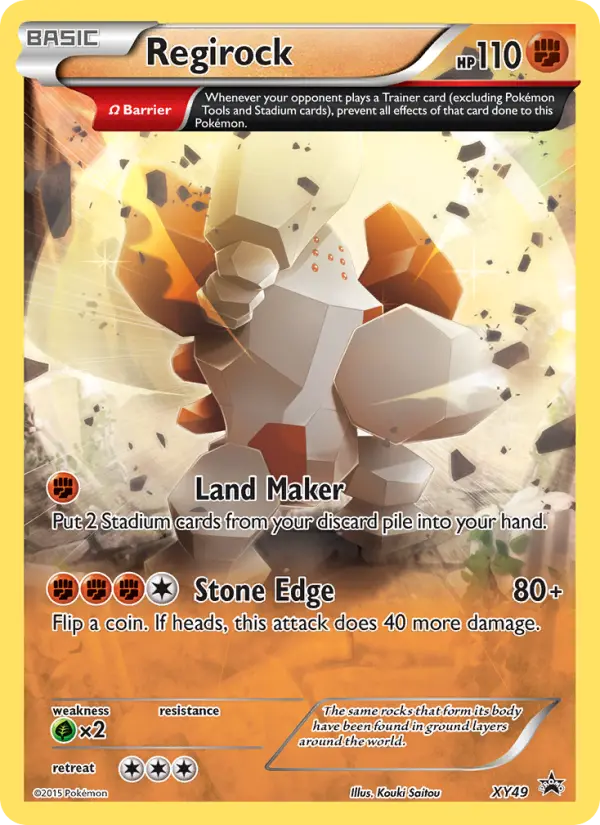 Regirock from xyp