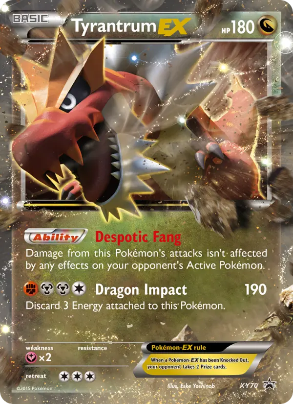Tyrantrum EX from xyp